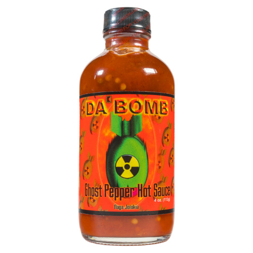 Da Bomb Ghost Pepper Hot Sauce 22,800 SHU