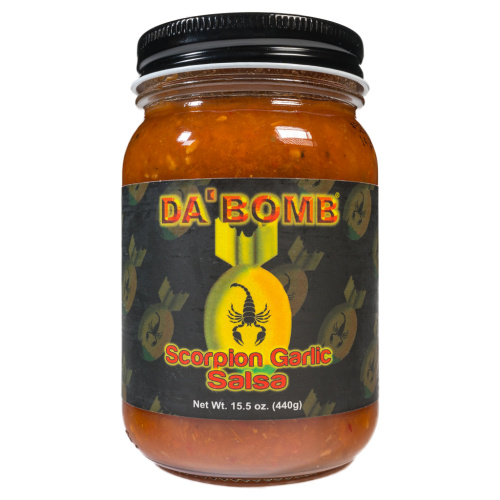 Da Bomb Scorpion Garlic Salsa
