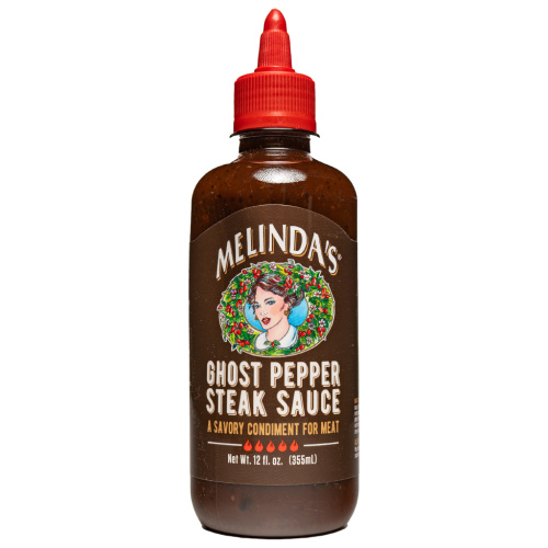 Melinda’s Ghost Pepper Steak Hot Sauce