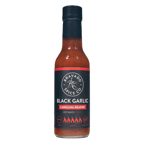 Bravado Spice Co. Black Garlic Carolina Reaper Hot Sauce