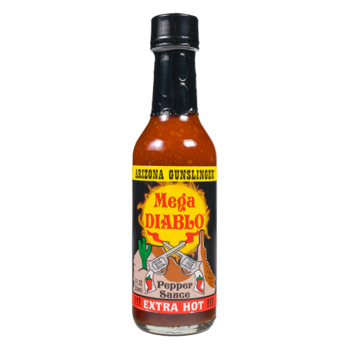 Arizona Gunslinger Mega Diablo Extra Hot Pepper Sauce