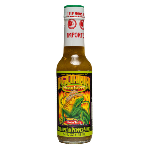 Iguana Mean Green Jalapeno Hot Sauce