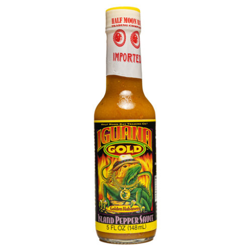 Iguana Gold Island Pepper Hot Sauce