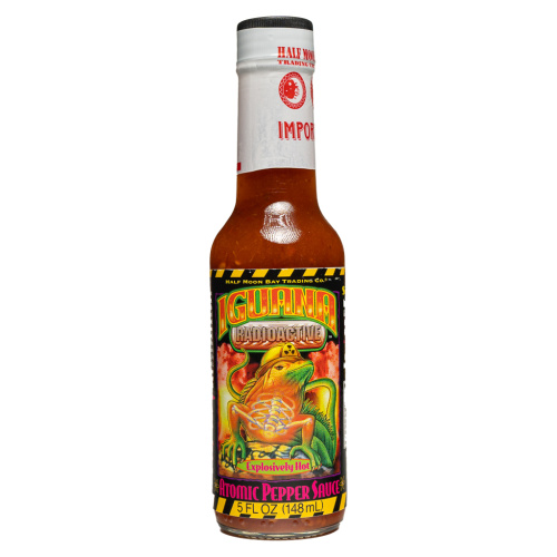 Iguana Radioactive Atomic Pepper Hot Sauce