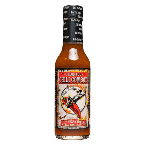 Colorado Chili Cowboy Premium "The Ghost Rider" Xtra Hot Sauce