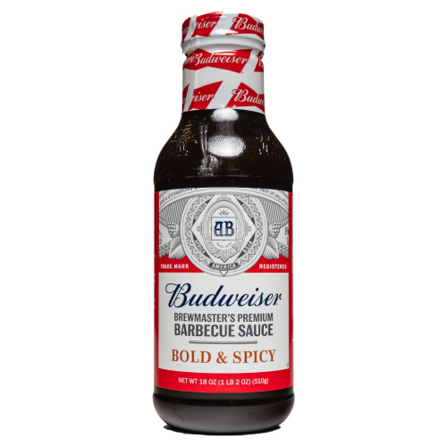 Budweiser Brewmaster's Premium Barbecue Sauce BOLD and SPICY