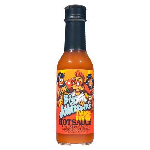 Big Johnson's Twice Burnin' Hot Sauce