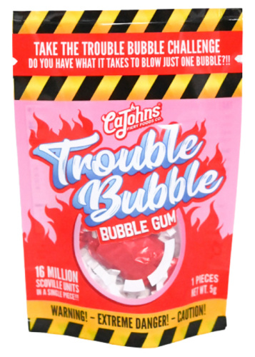 CaJohn's Trouble Bubble Gum with Pure 16 Million